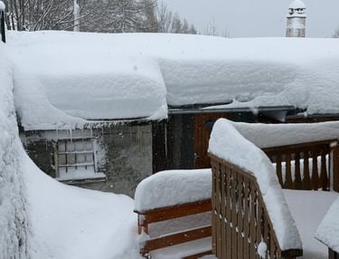 Hoe lang houdt de sneeuwval nog aan?