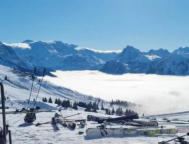 Waar valt later de meeste sneeuw?